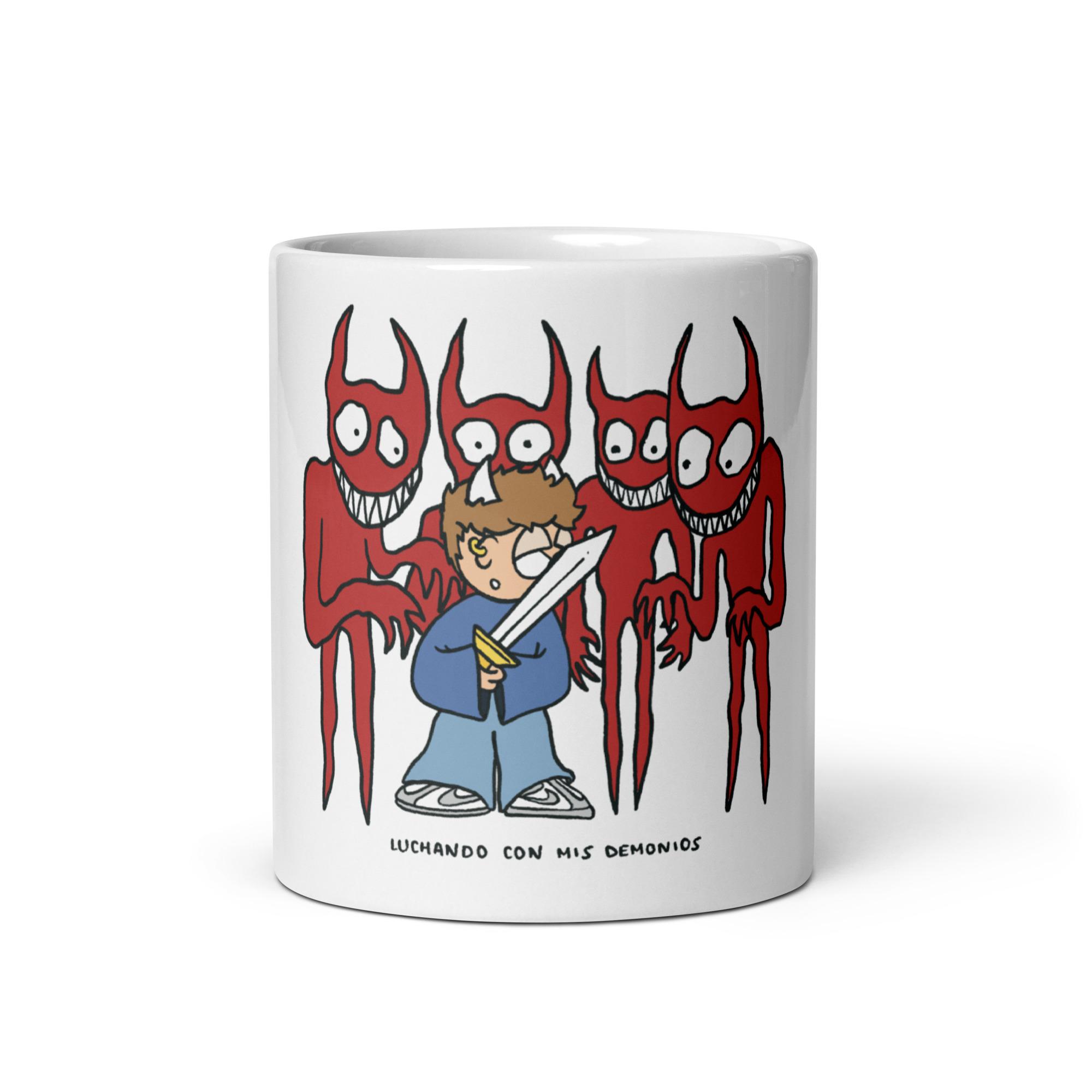 TAZA "LUCHANDO CON MIS DEMONIOS"