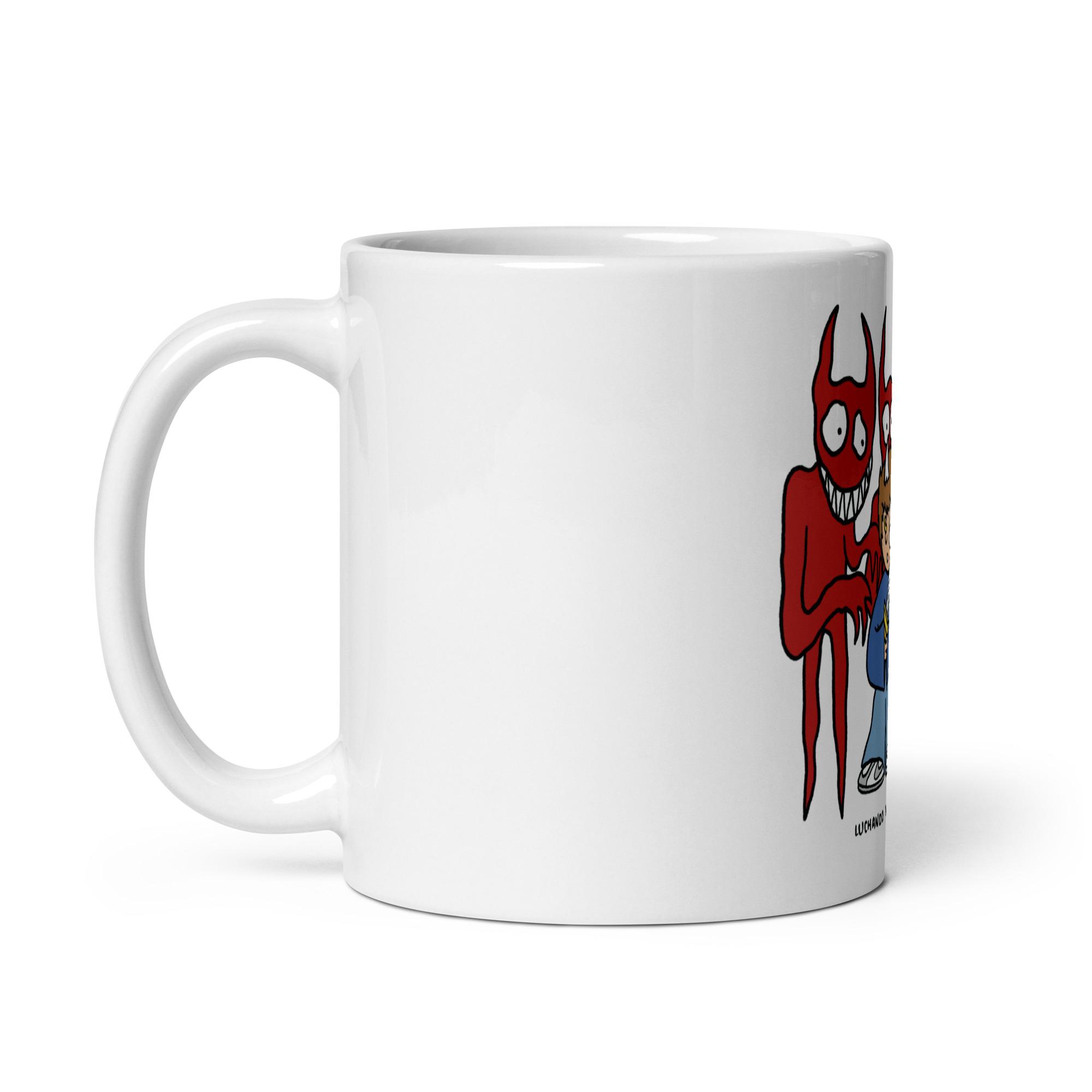 TAZA "LUCHANDO CON MIS DEMONIOS"