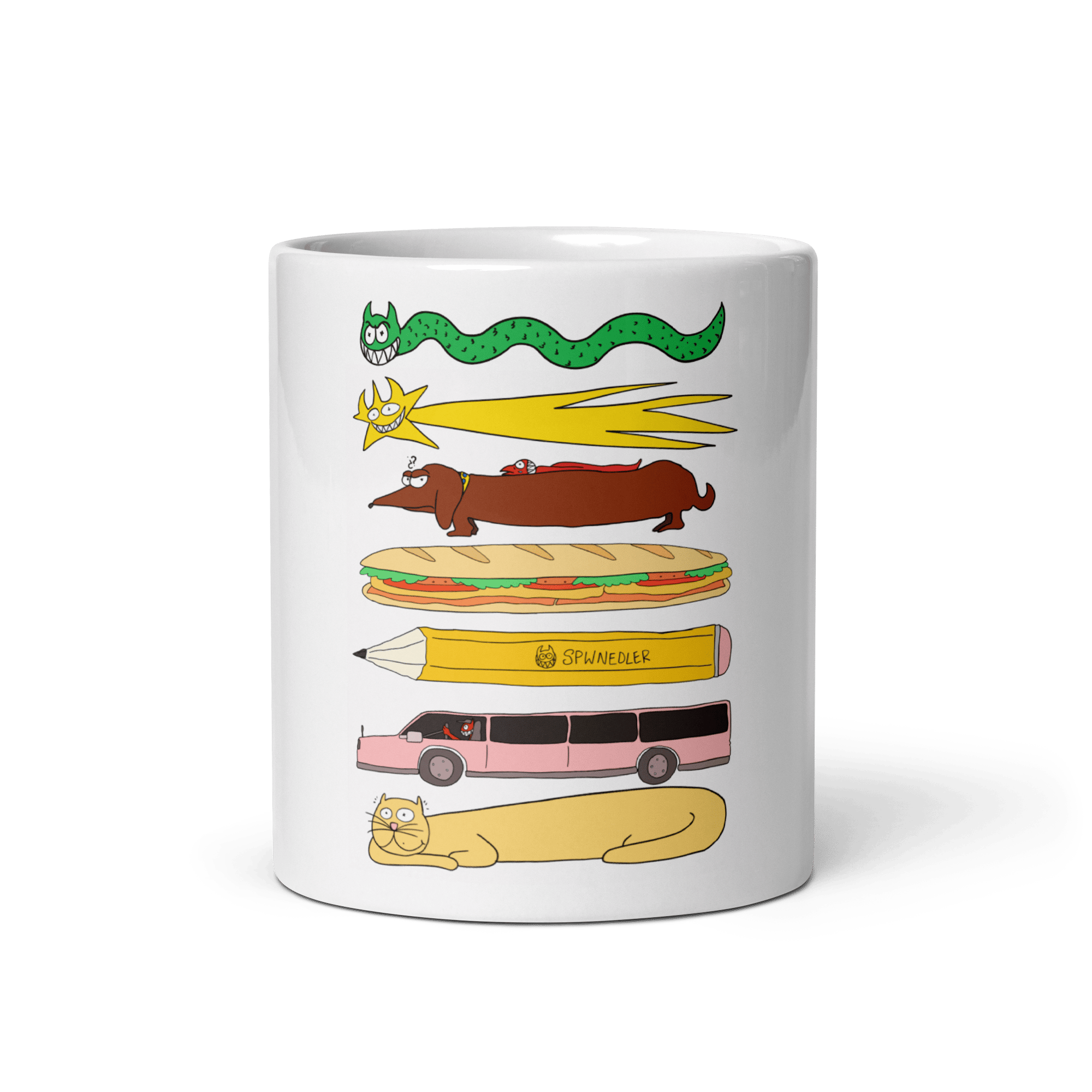 TAZA "LONG DRAWINGS"