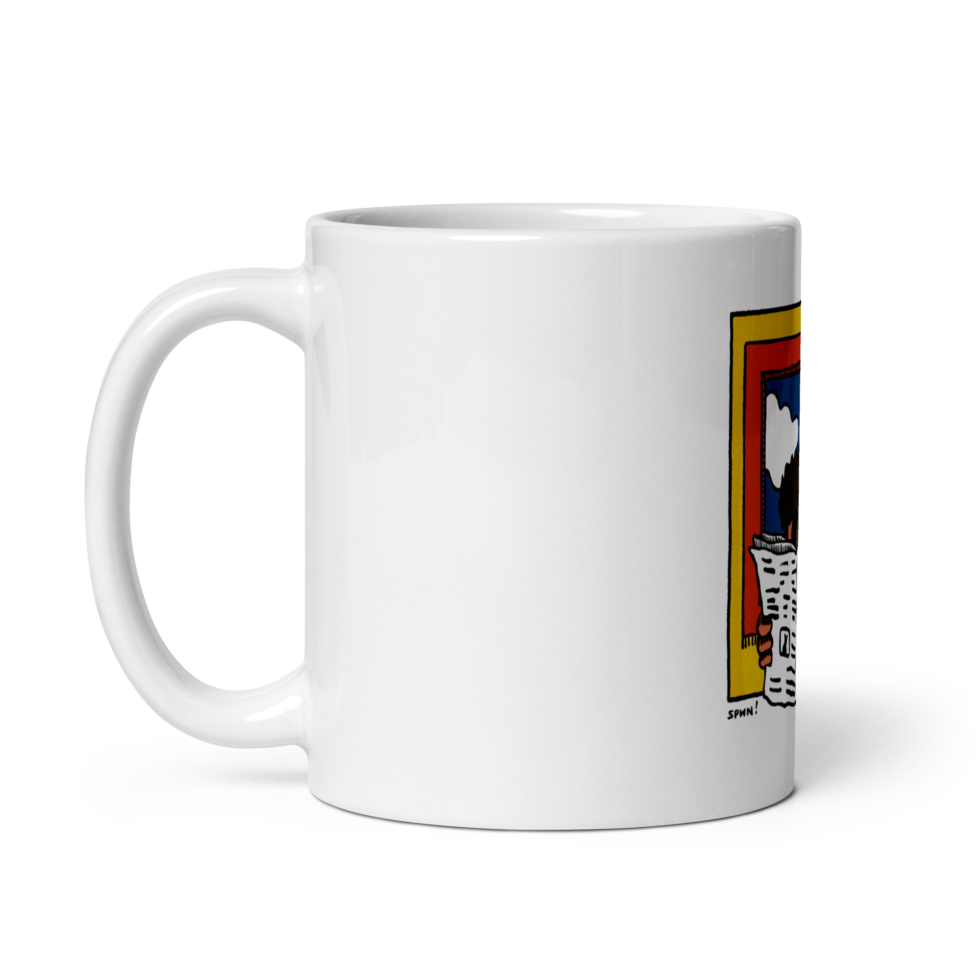 TAZA "EL MUNDO ES UNA M***** PERO TU VIDA MÁS AUN"