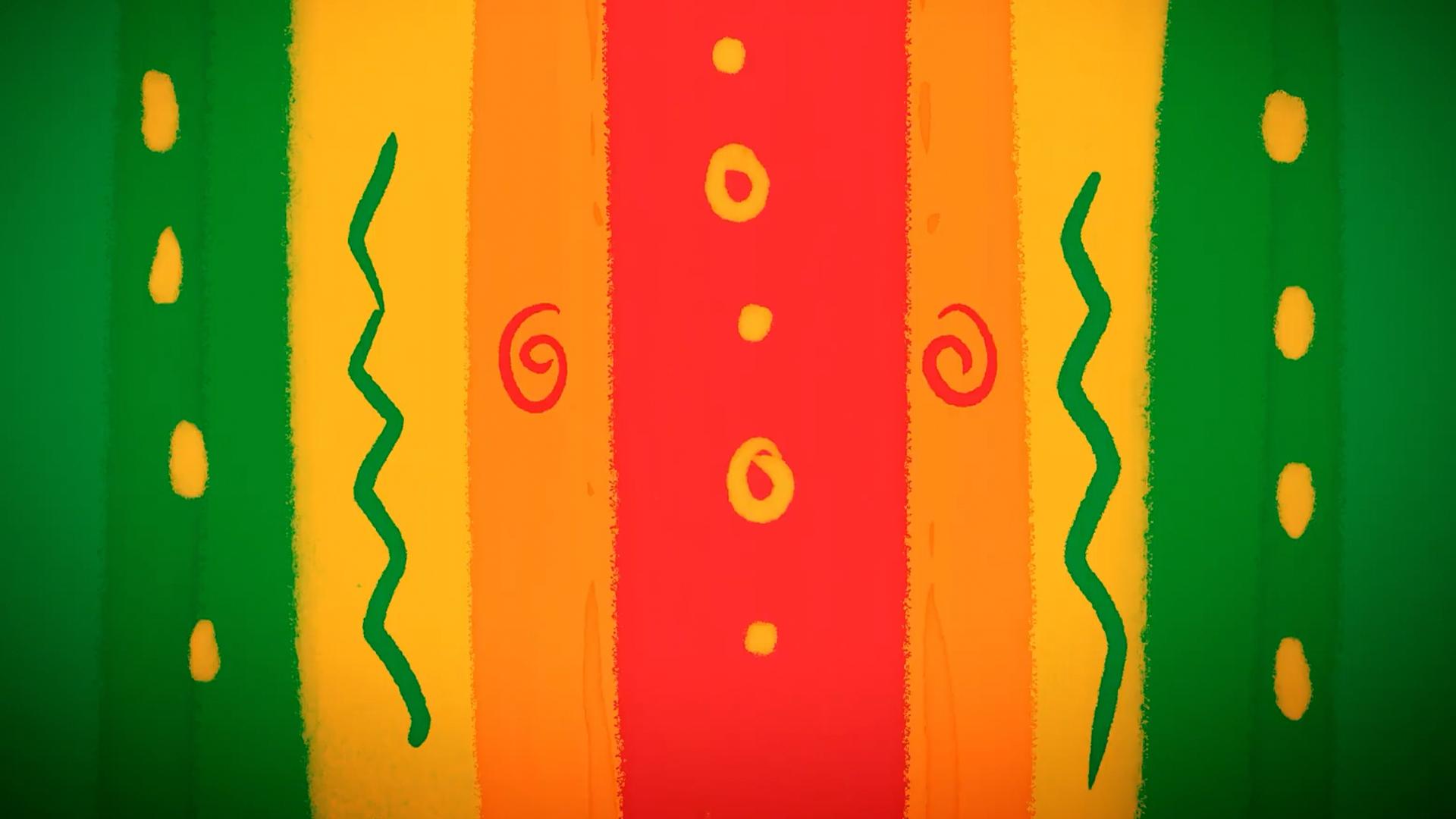2D animations for "IGUALES" visual