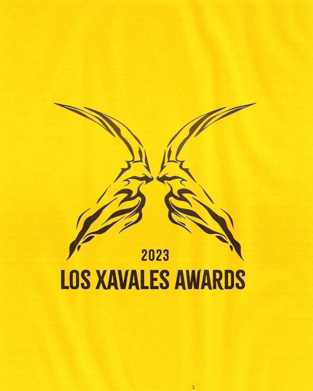 Identidad visual "LOS XAVALES AWARDS 2023"