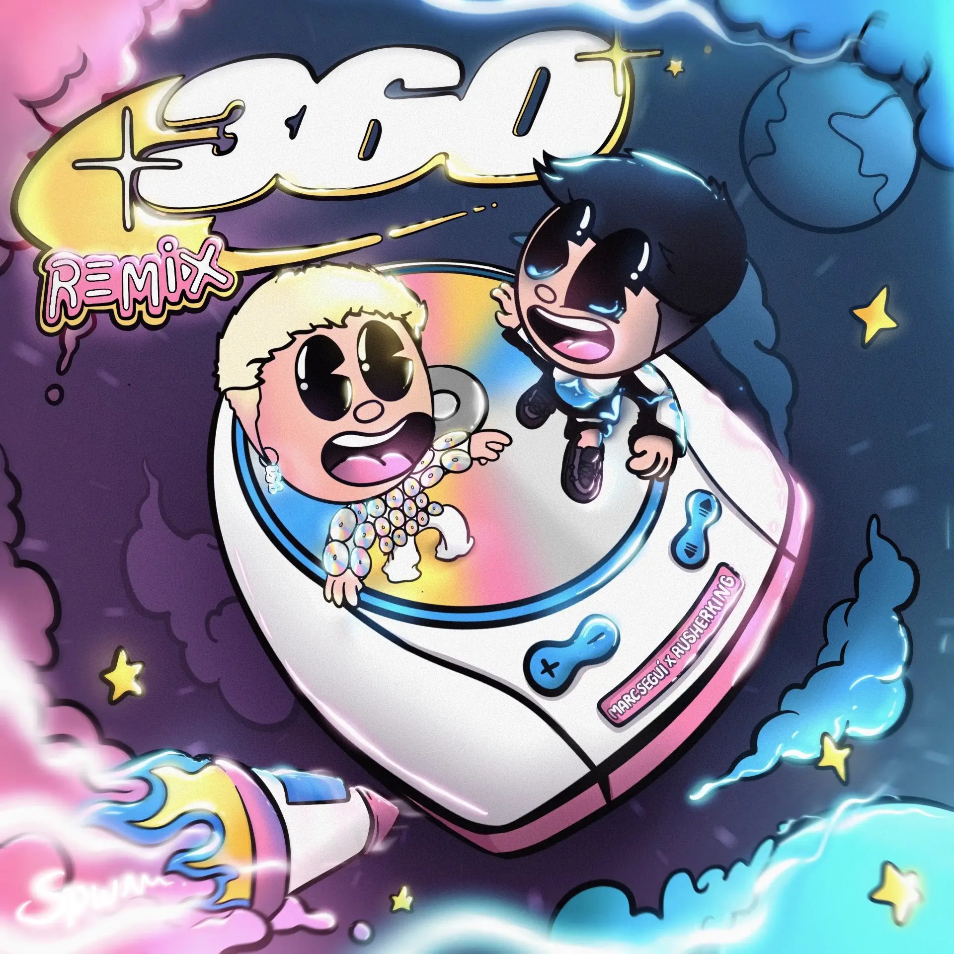 "360 REMIX" Cover Artwork