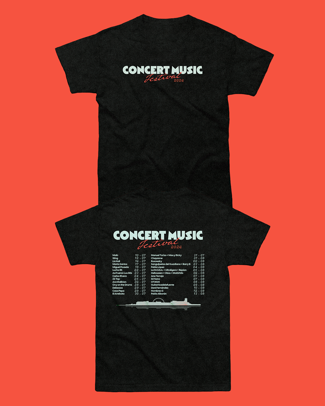 Tour Dates Tee