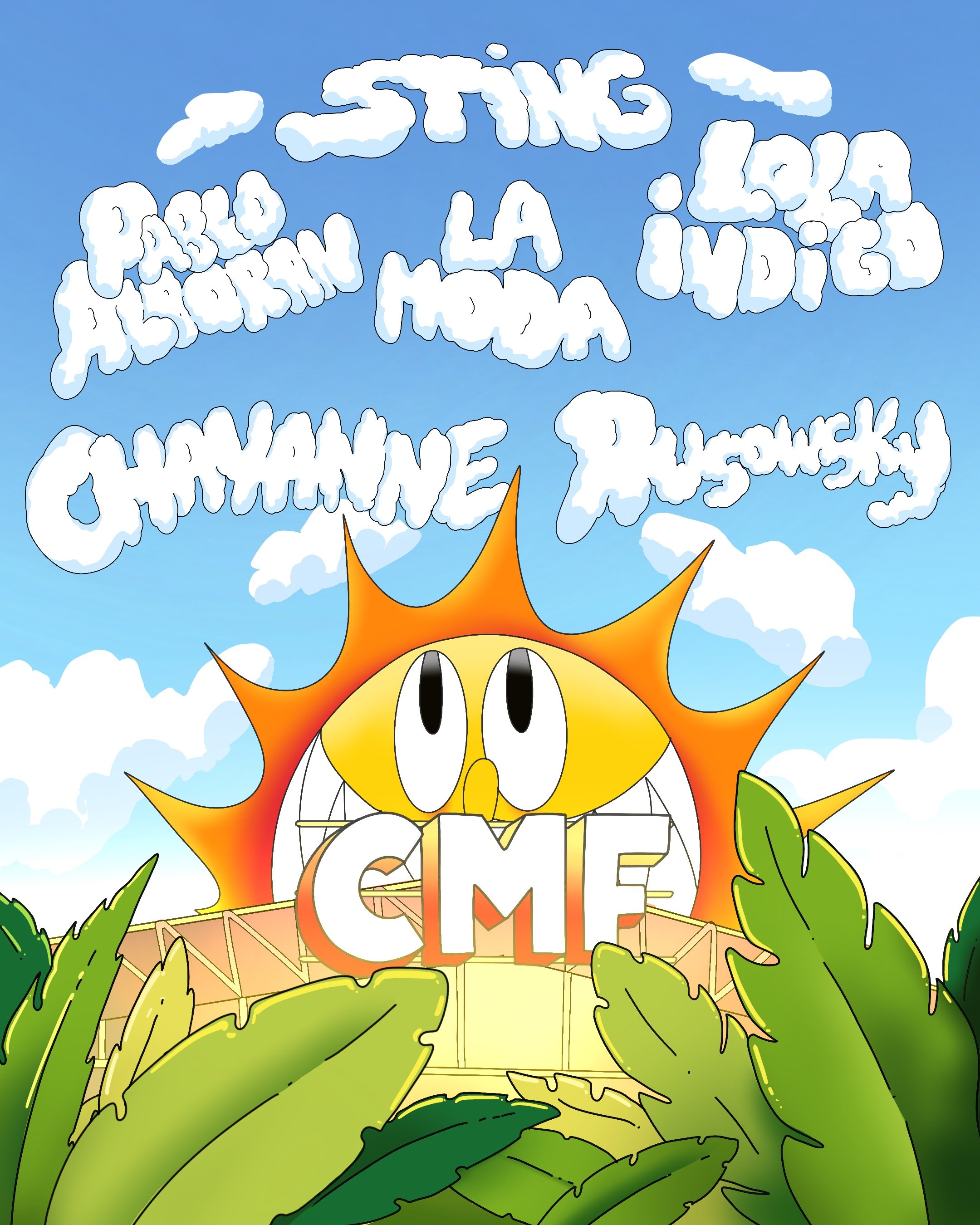 CARTELES CMF ARTISTAS 2026