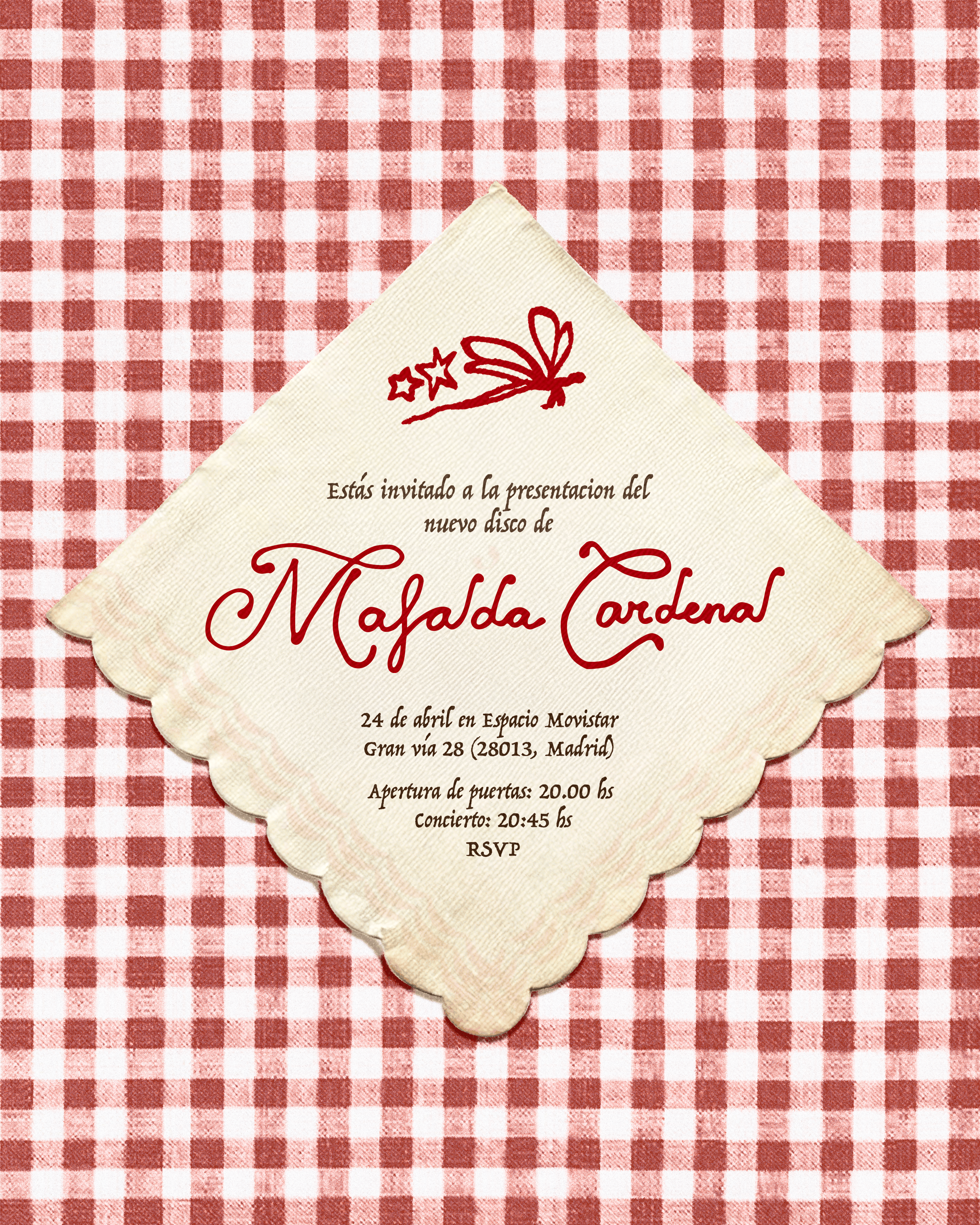 Flyer "MIS NOTAS DE VOZ LISTENING PARTY"