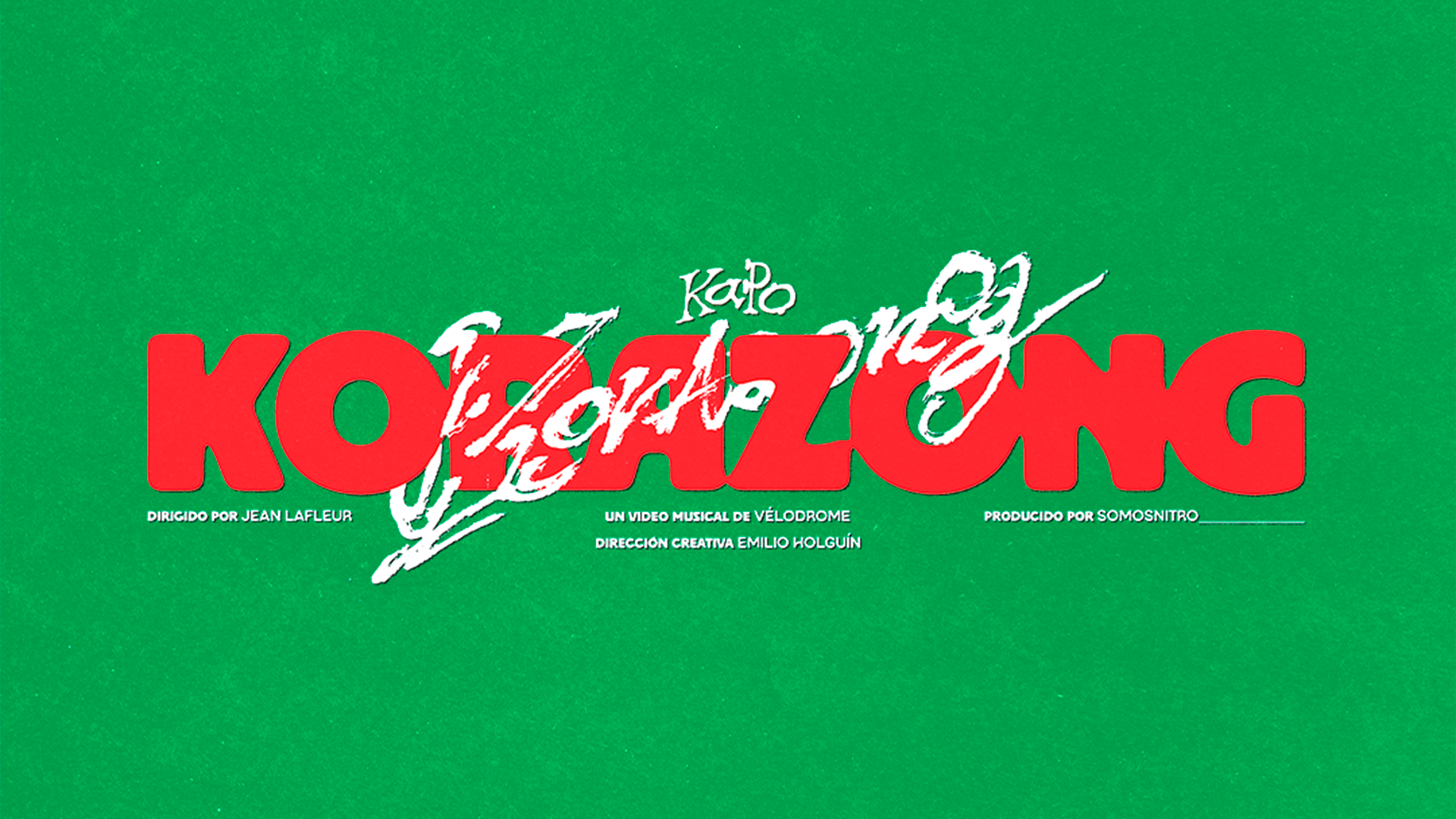 Lettering "KORASONG" Kapo