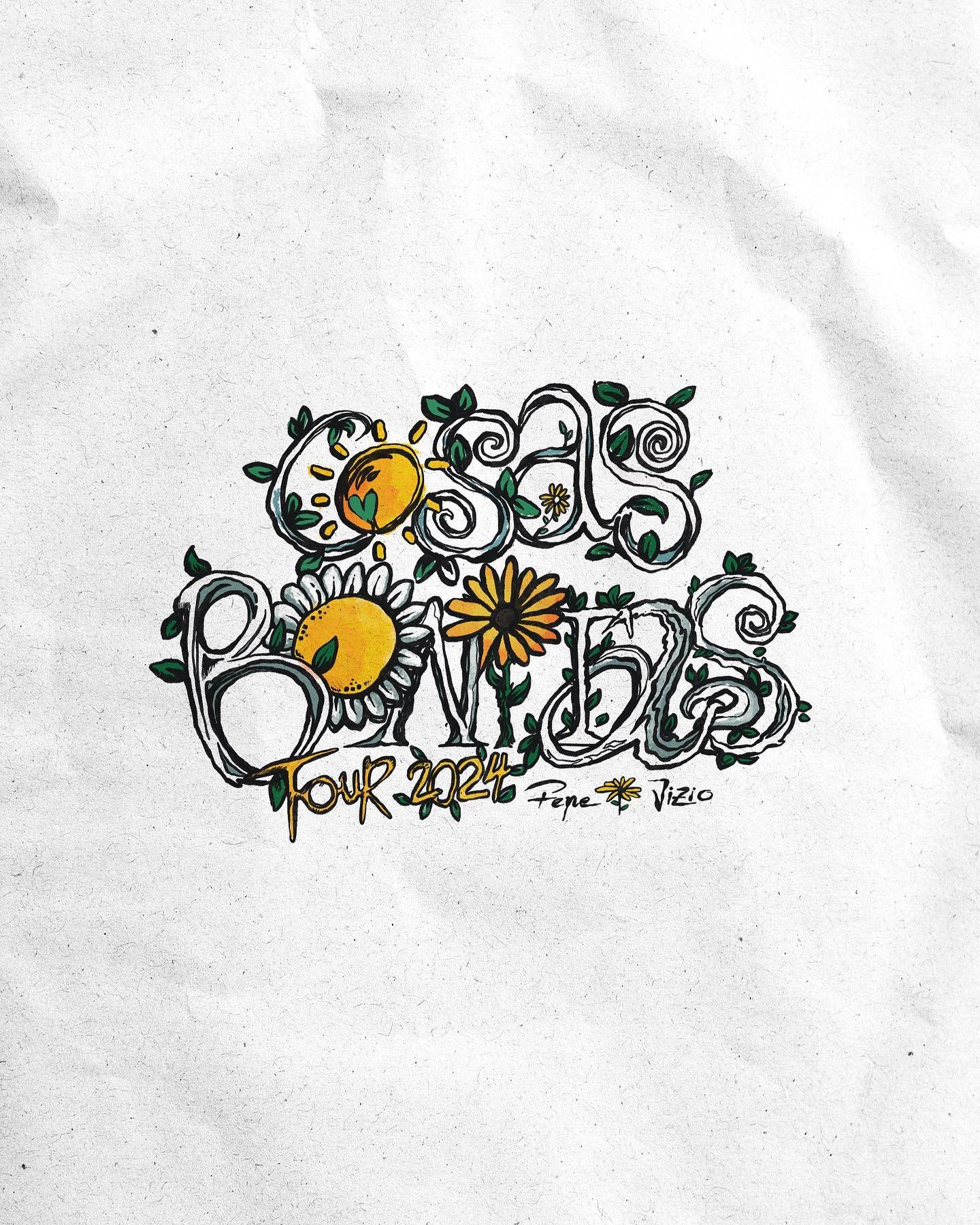 Lettering "COSAS BONITAS"
