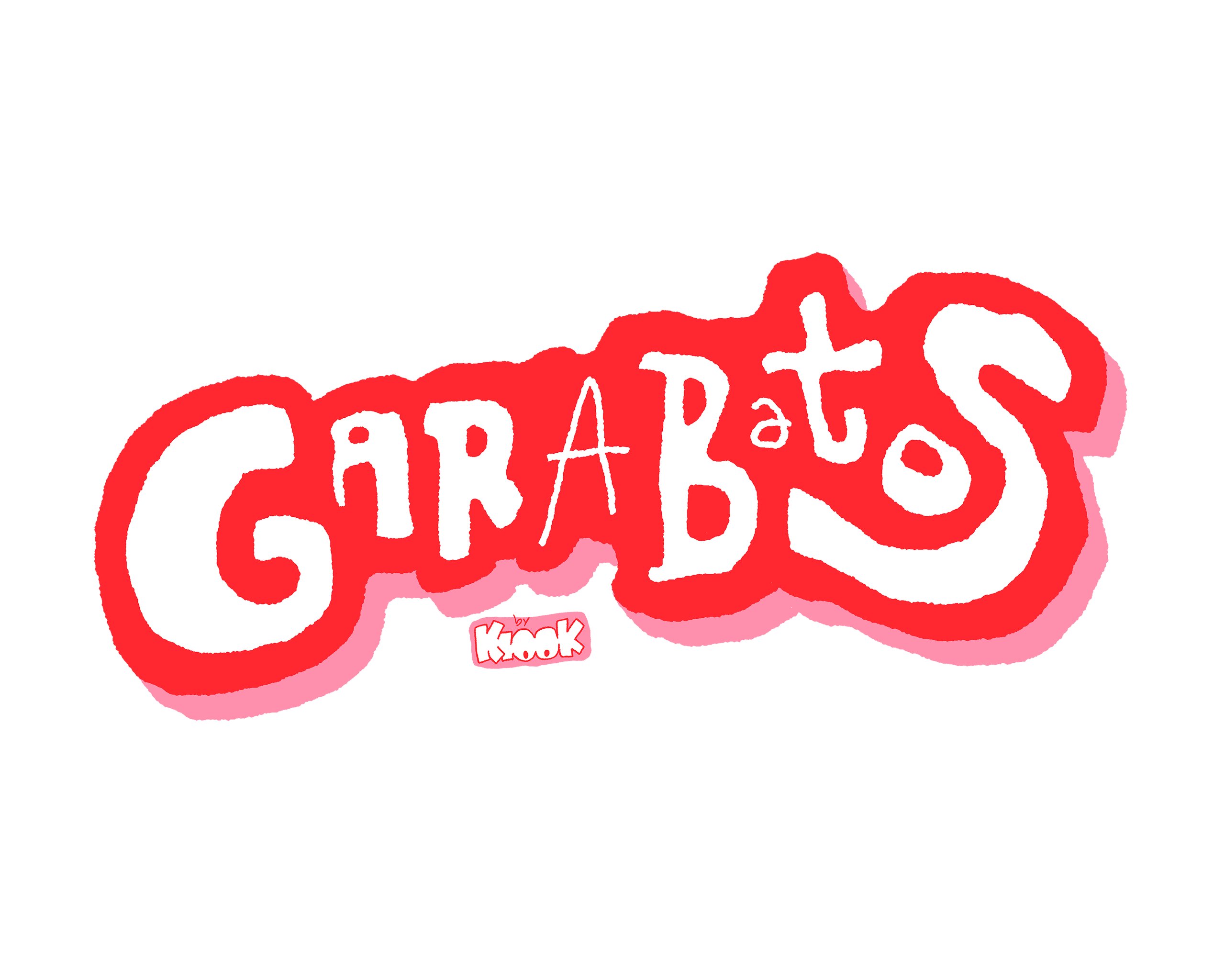 Lettering "GARABATOS"