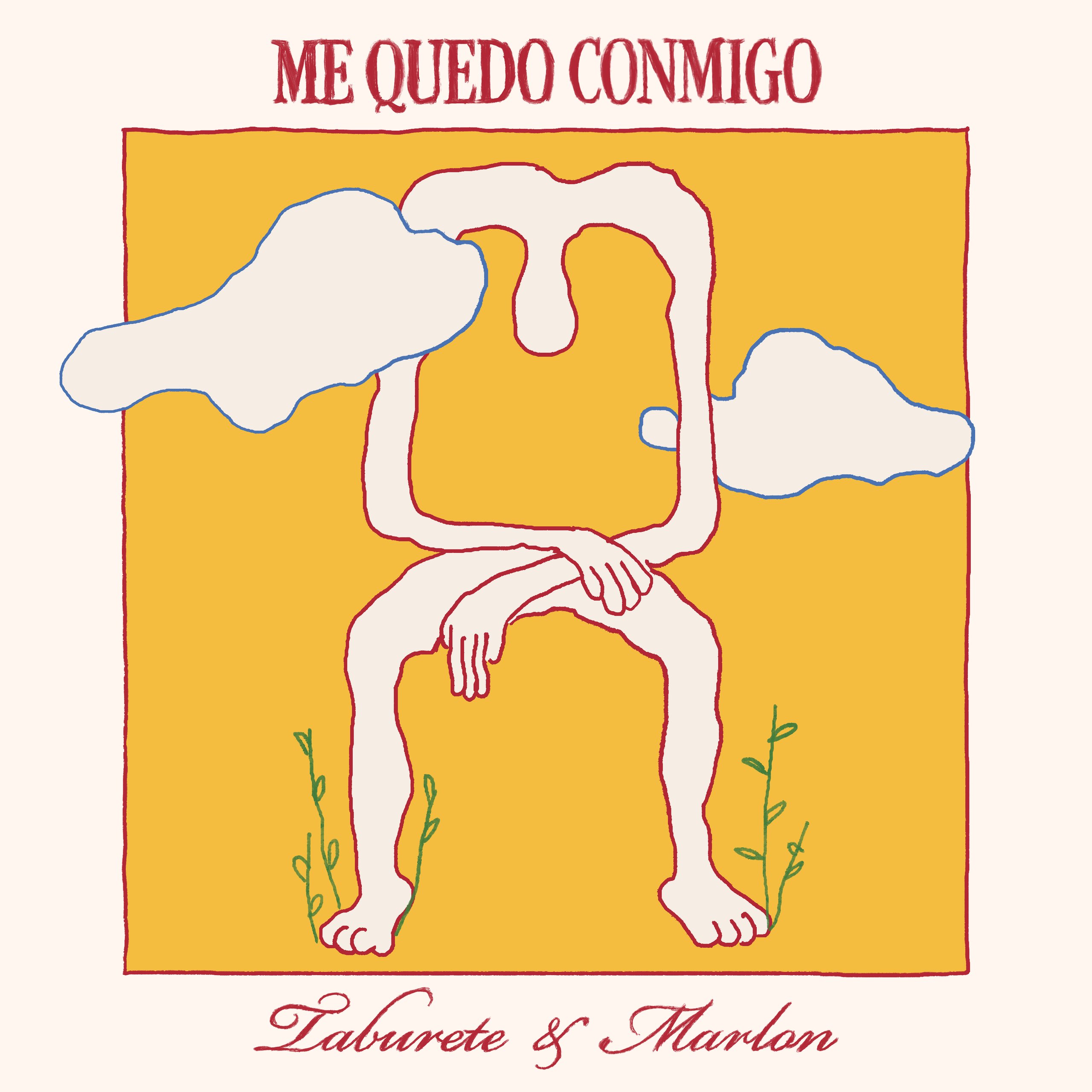 "ME QUEDO CONMIGO" Cover Artwork, Taburete & Marlon