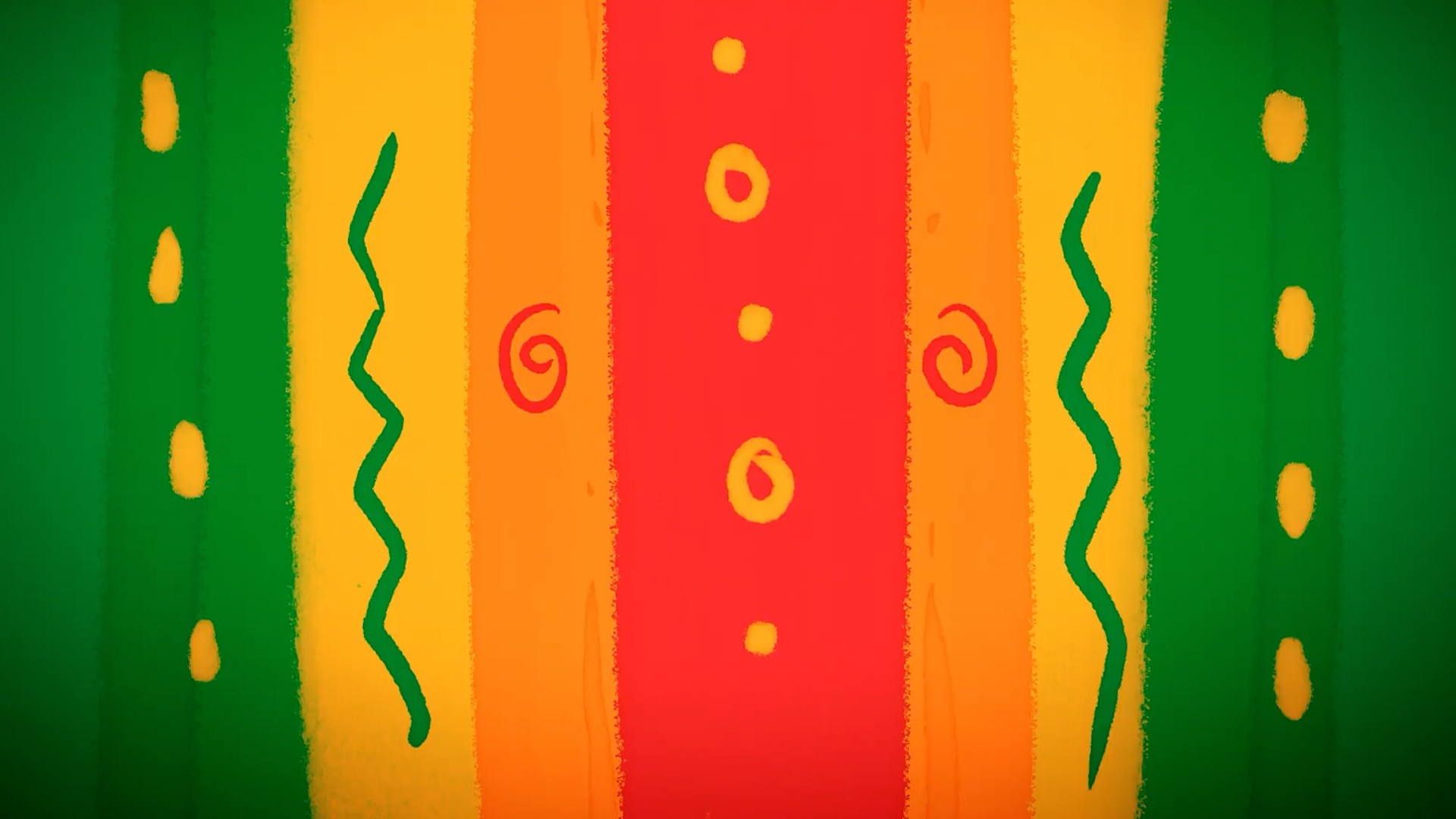 2D animations for "IGUALES" visual