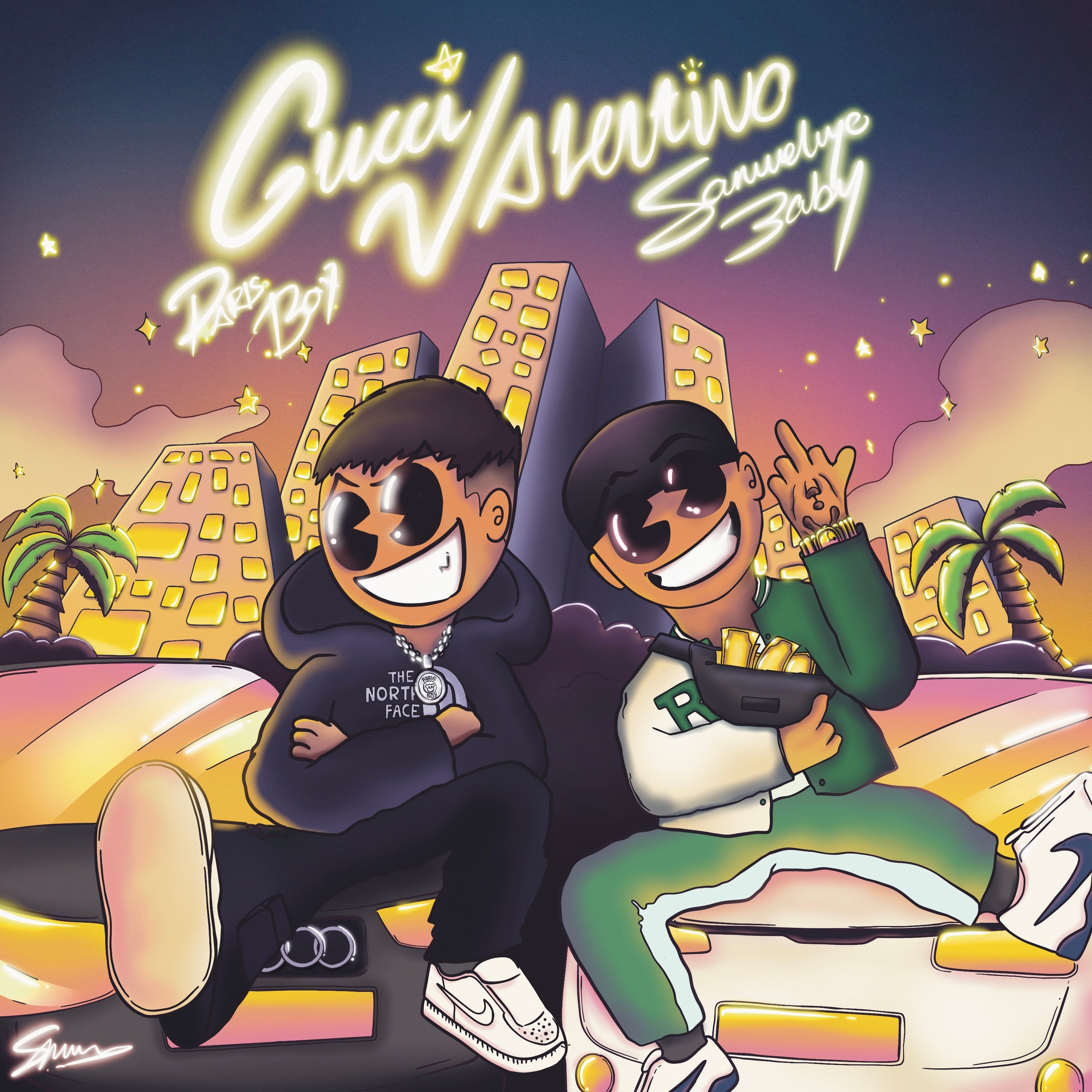 "GUCCI VALENTINO" Cover Artwork