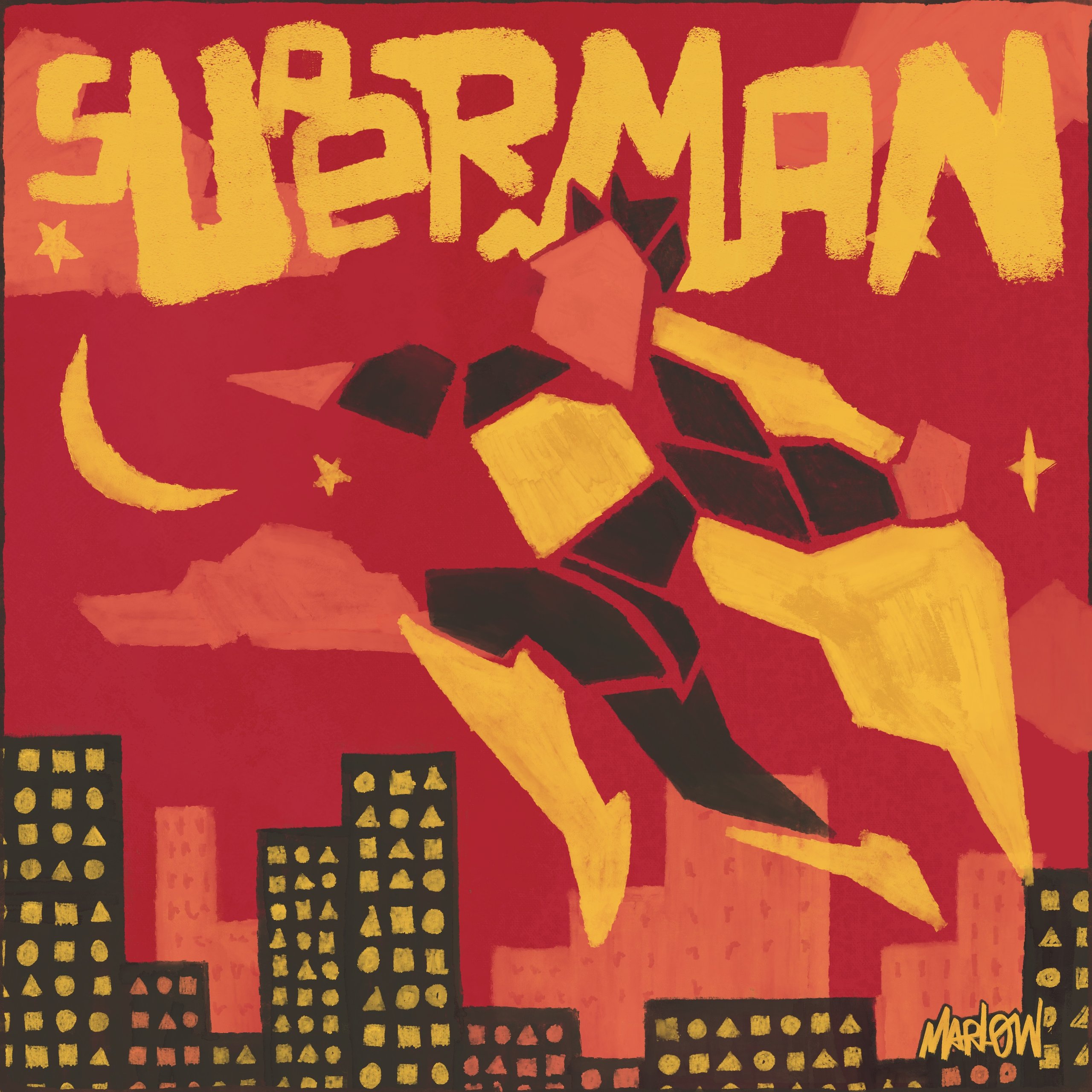 "SUPERMAN" Cover Artwork