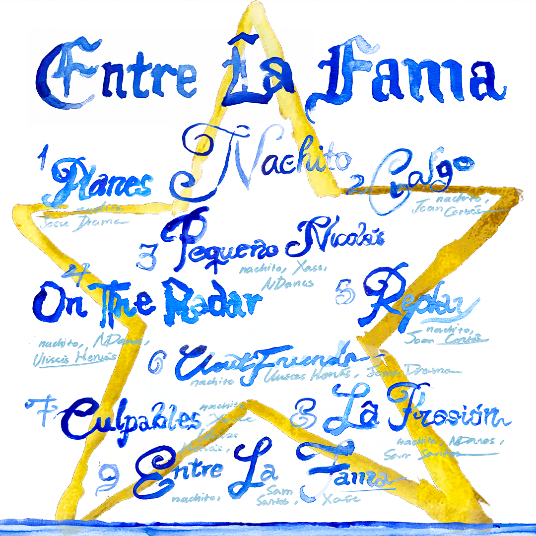 Tracklist "ENTRE LA FAMA"