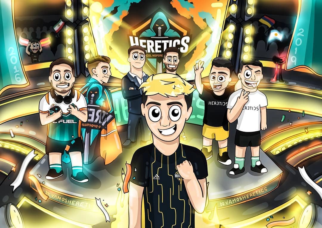 "HERETICS" Illustration