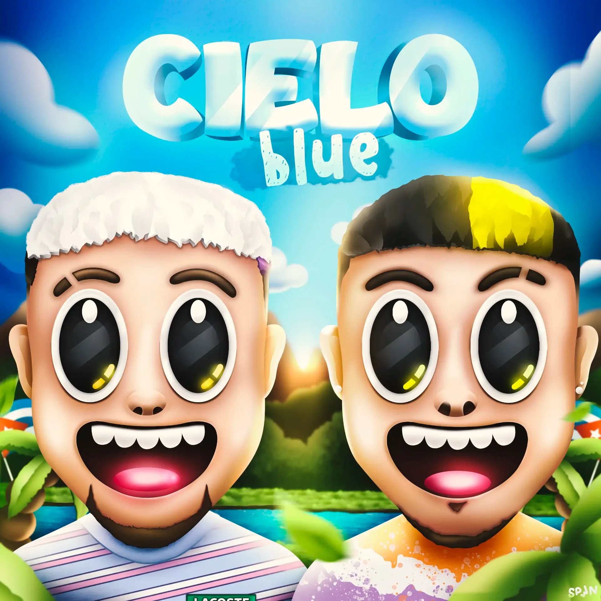 "CIELO BLUE" Cover Artwork